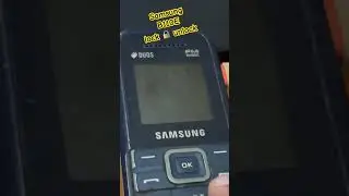 SAMSUNG B110E PHONE LOCK UNLOCKE FULL1000% SOLUTION…👍