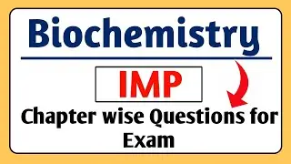 Biochemistry & Clinical Pathology Chapter wise IMP Questions | D. Pharma | B. Pharma | #msbte #bteup