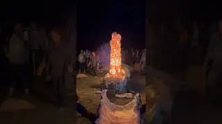 Обжиг скульптуры / Пламя Аркаима