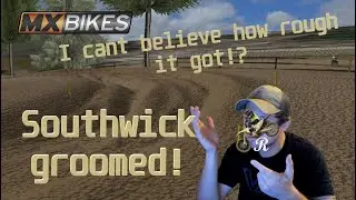 The BEST terrain deformation in a Moto game!? MX Bikes Southwick 125 race