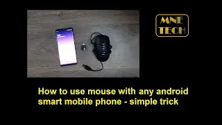 How to use mouse with any android smart mobile phone | simple trick | 