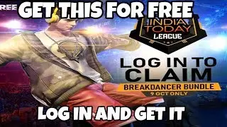 LOG IN AND GET BREAK DANCER BUNDLE, HOW TO GET FREE FIRE BREAKDANCER BUNDLE FOR FREE