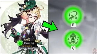 EMILIE KIT DETAILS -  Elemental Skill & Elemental Burst Explained - Genshin Impact 4.8