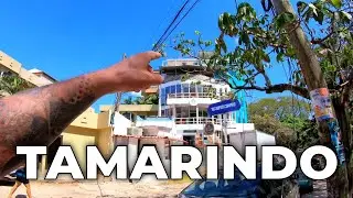 [Part II] TAMARINDO 🏄 Walking Through This Tourism Town + The Beach #tourism #costarica #travelvlog
