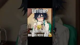 Bottoms up! 