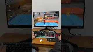 Playing Free Fire in Gaming PC 🖥️😍|| RYZEN 5 5600G FREE FIRE 🔥
