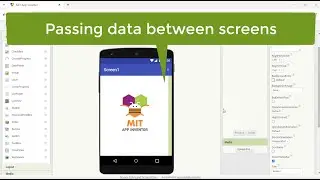 App Inventor: Passing data between screens