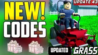 Hurry Up⚠️NEW UPDATE CODES FOR CUT THE GRASS RP CODES 2024 - CUT THE GRASS RP CODES