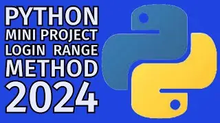 Python Mini Project: Password Login With Range Method 2024