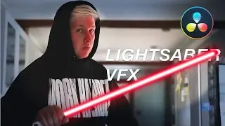 How to Create a Lightsaber in Davinci Resolve 16