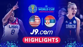 USA 🇺🇸 - Serbia 🇷🇸 | Game Highlights - #FIBAWWC 2022