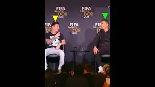 Ronaldo Looks at Messi👀 #football #ronaldo #messi