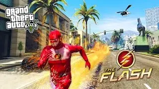 GTA 5 PC Mods - THE FLASH MOD w/ SUPER SPEED! GTA 5 The Flash Mod Gameplay! (GTA 5 Mods Gameplay)