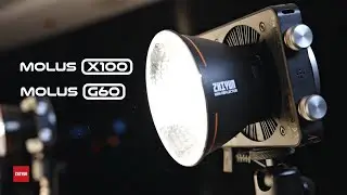 MOLUS  X100 | POCKET COB LIGHT DE 100W DA ZHIYUN - CENAS E RESULTADOS