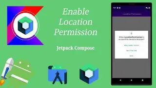 How to Enable Location Permission in Jetpack Compose | Android | Kotlin | Make it Easy