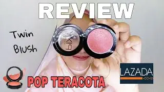 REVIEW PIXY TWIN BLUSH Pop Teracota