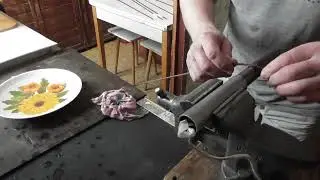 Изгибание боковых кантов гитары на трубе и печке(видео №988).