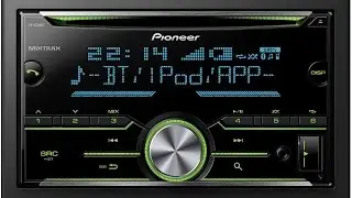 A Review of 2DIN Pioneer FH-X730BT HU with Processor [eng sub]