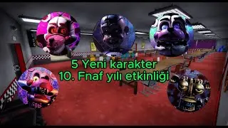 Roblox (FNAF) FMR 10. Yıl Etkinliği Ve 5 Yeni Karakter!