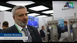 Dariusz Mroczka  z ROCKFIN podczas H2POLAND 2023