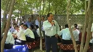 Qiziqchi Abdulla Akbarov toʻy hizmatida Quva 2006 yil...