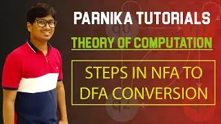 L 37: Steps in conversion of NFA to DFA in TOC | NFA to DFA conversion