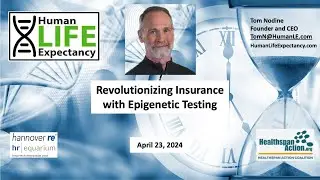 Revolutionizing Insurance with Epigenetic Testing #lifeexpectancy #aging #epigenetics #genetics