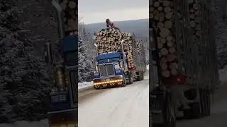 Фура на подъёме ,