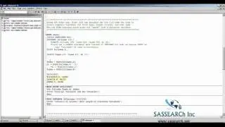 How to use SAS - Lesson 14 - SAS Character Function Revised