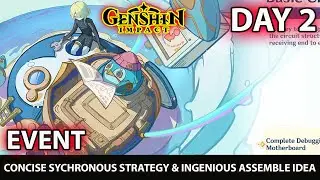 Concise Sychronous Strategy & Ingenious Assemble Idea Day 2 Challenge Guide - Genshin Impact
