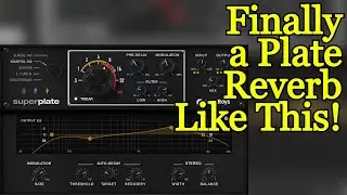 The Most Beautiful & Best Plate VST Plugin Ever? - SuperPlate by Soundtoys - Review & Demo