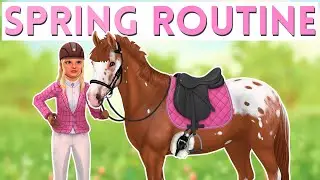 My Horse Spring Routine: Show Jumping, Lunging, Horse Care + More | Star Stable RRP
