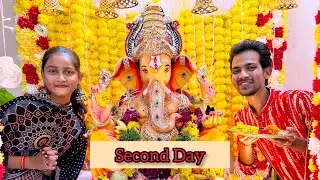 Second Day | Ganpati Bappa Morya | aman dancer real