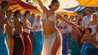Beirut Beats In Gold | Darbouka Belly Dance Arabic Music [With Arabic Lyrics]
