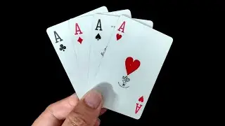 New Czary Magic Card Trick with 4 Aces