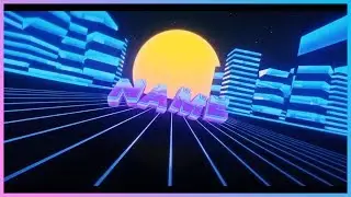 Free Retro Intro #425 | C4D/AE Template