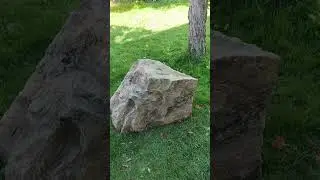 Искусственный камень из цемента для ландшафта.