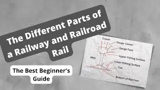 The Best Beginner’s Guide to the Different Parts of a Railway and Railroad Rail