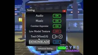 Demon Blade codes for August 2024