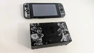 Unboxing Nintendo Switch Super Smash Bros Ultimate Console Bundle - Smash Bros Ultimate Giveaway