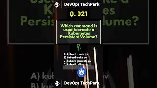 kubernetes Persistent Volume |#kubernetes Interview question and answers #fact #kube #quiz