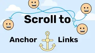 Figma animation tutorial | Scroll to interaction | Anchor links in figma