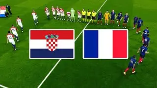 PES 2021 | CROATIA vs FRANCE | International Match 2020 | Gameplay PC