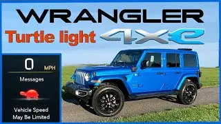 Turtle light Jeep Wrangler 4xe hybrid !