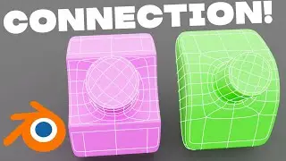 How to connect pipe and bevel in blender? Tutorial