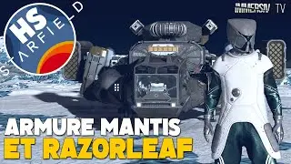 ARMURE DE MANTIS & VAISSEAU LE RAZORLEAF - STARFIELD - HS01