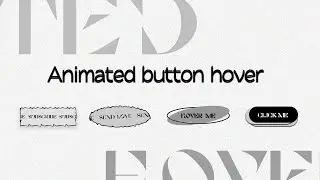 Creative CSS Button Hover Effects  | Only HTML & CSS | CSS Animation