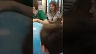 Андрей на конкурсе минералов