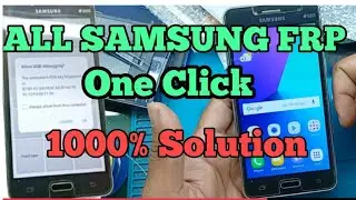 All samsung frp one click || 1000% solution || Samsung J7/J5/J2 How to make Emergency frp one click✅