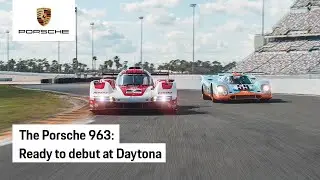 The Porsche 963 gears up for the 2023 24 Hours of Daytona